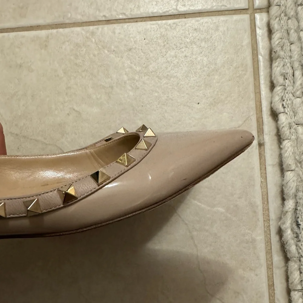 Valentino Rockstud Flat Size 36.5 - Picture 7 of 8